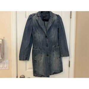 Express Jeans jean jacket size 3/4 gently worn
